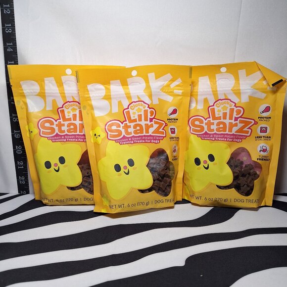 NWT Bark Lil' Starz Chicken and Sweet Potato flavor Training Treats for Dogs - Picture 1 of 2